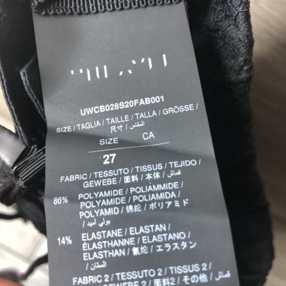 Unravel Project Size 27 Lace Layered Cycling Short - Picture 9 of 10